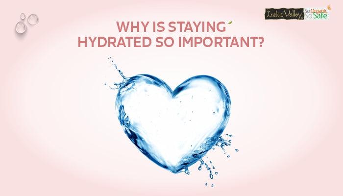 Why is staying hydrated so important? And how much water is enough water for daily consumption?
