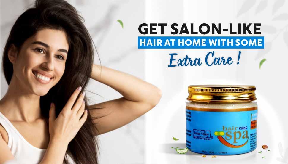 Get Salon-Like Hair at Home With Some Extra Care