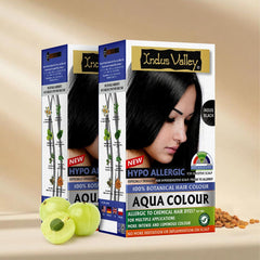 Aqua hair colour - Black