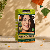 Dark Brown Damage Free Gel Hair Colour