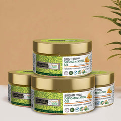 Brightening Depigmentation Gel for Reducing Pigmentation & Dark Spots With Cow Yogurt & Mashobra Honey