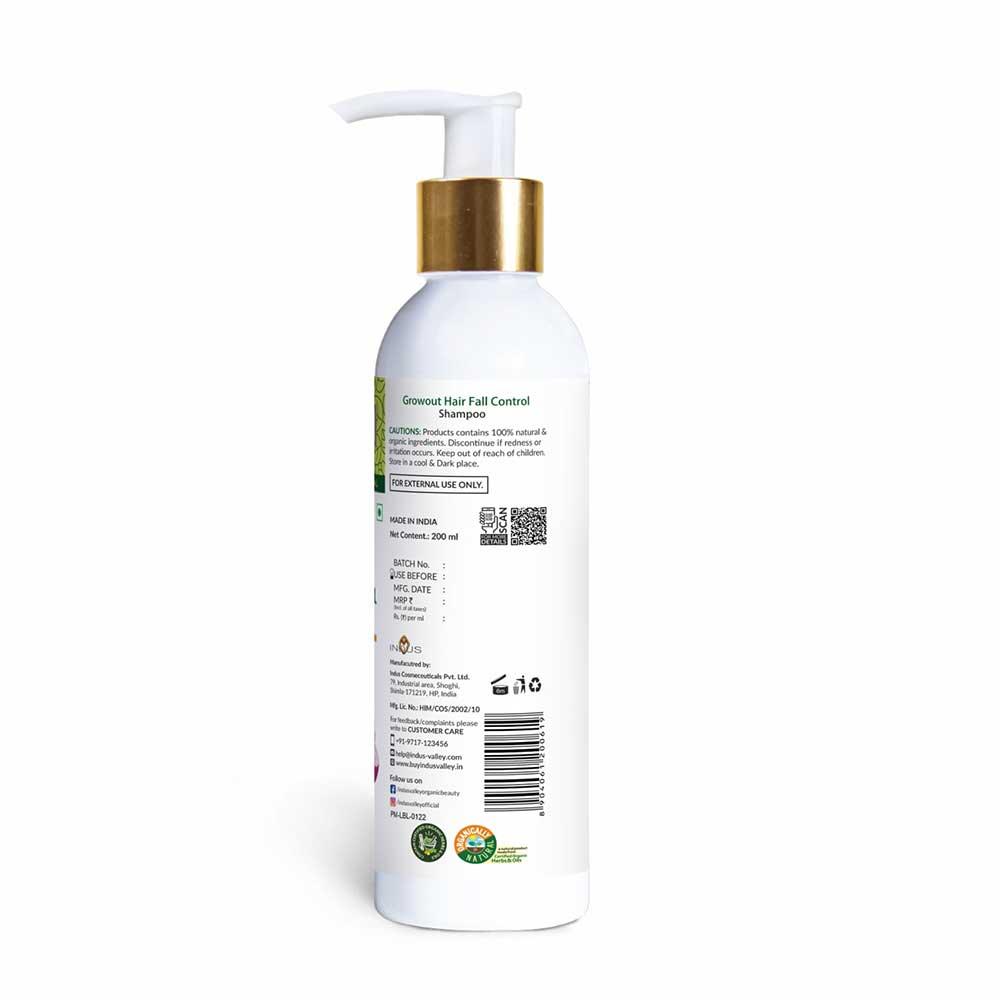 Growout Hair Fall Control Shampoo back