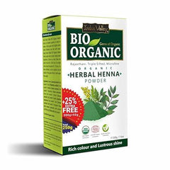 Bio Organic Natural Herbal Henna Powder