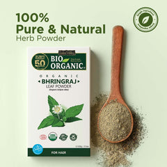 Bio Organic Bhringraj Powder - 100gm