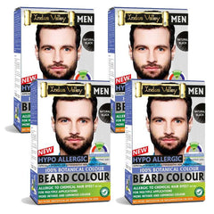 Hypo Allergic Beard Colour - Pack of 4 - Black