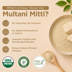 Bio Organic Multani Mitti Powder for Hair and Face Pack