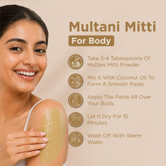 Bio Organic Multani Mitti Powder for Hair and Face Pack