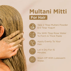 Bio Organic Multani Mitti Powder for Hair and Face Pack