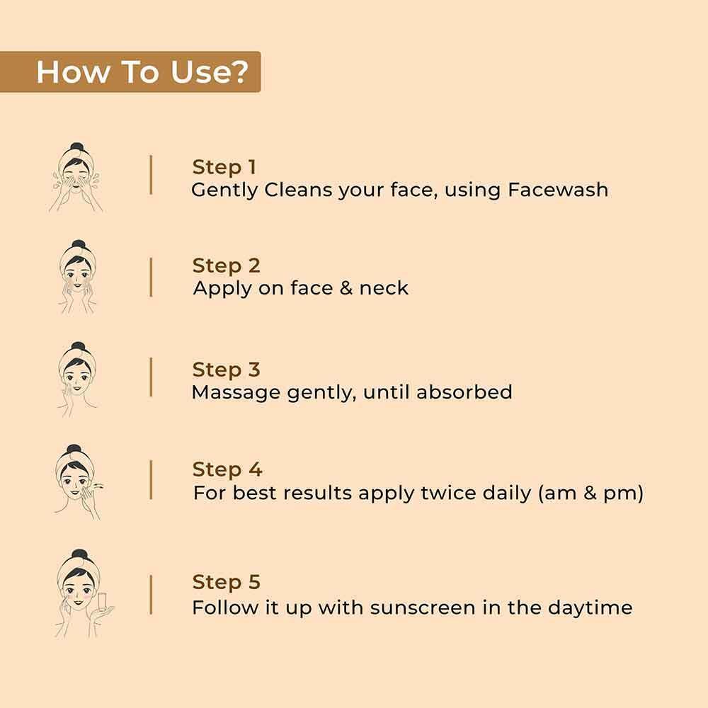 Brightening Depigmentation Gel - how to use