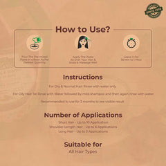 Ready-to-Apply Hair Growth Mask With Hibiscus, Rosemary & Methi Seeds - 150gm