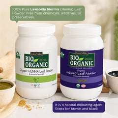 Bio Organic Henna Leaf Powder