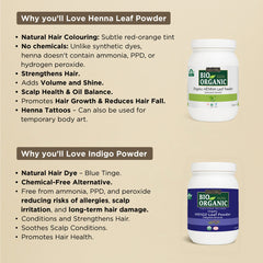 Bio Organic Henna Leaf Powder
