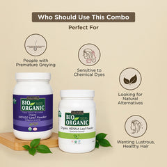 Bio Organic Henna Leaf Powder