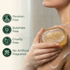 skin brightening mild body soap - indusvalley certifications