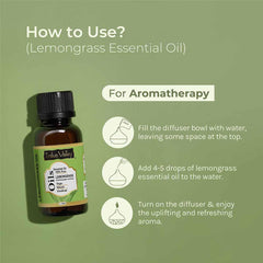 Pure & Organic Lemongrass Essential Oil