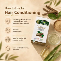 Bio Organic Mulethi Powder - 100gm