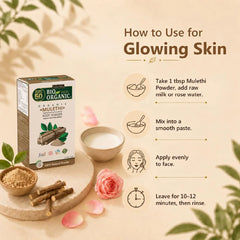 Bio Organic Mulethi Powder - 100gm