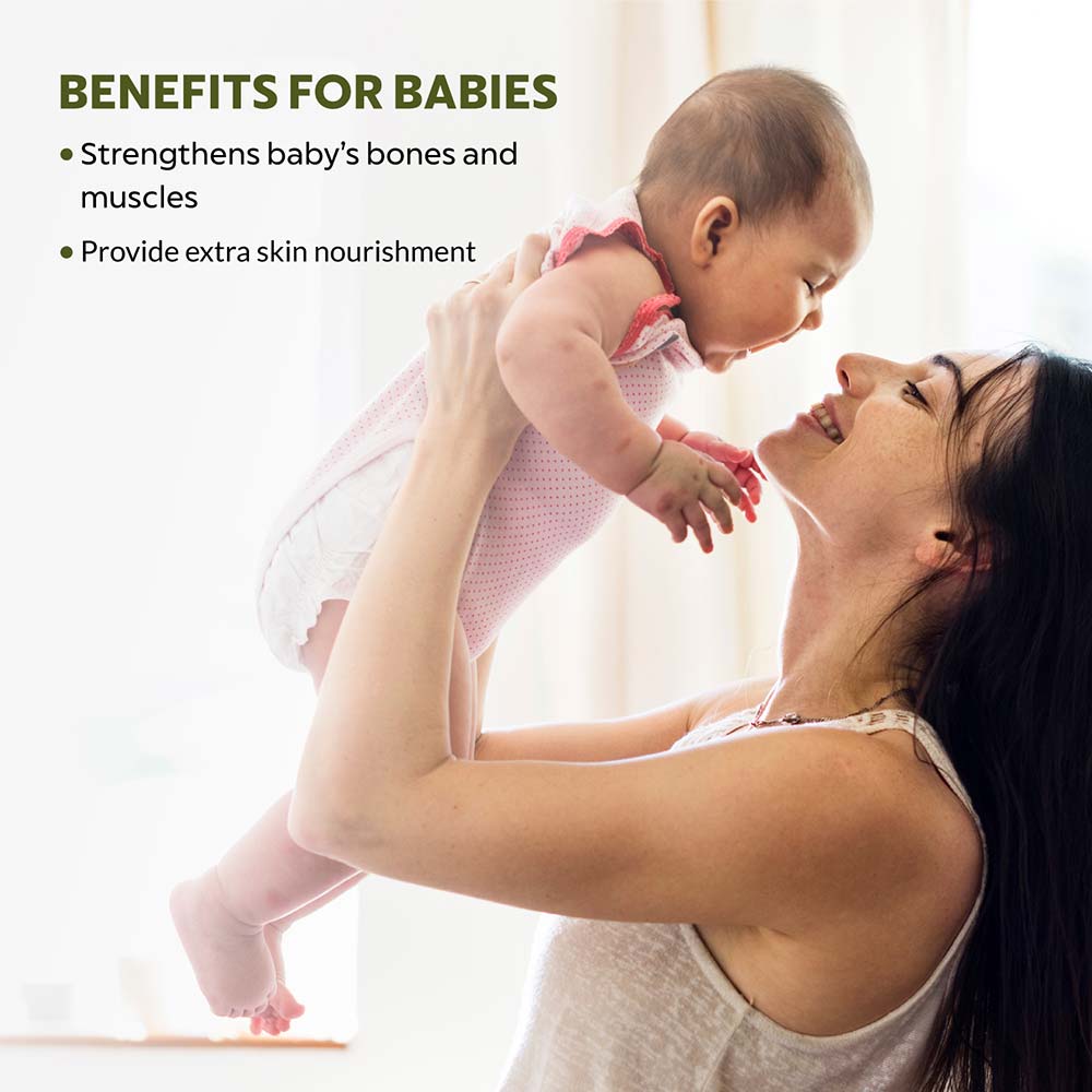 Olive oil benefits for babies