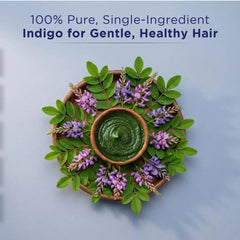 Bio-Organic Indigo Powder for Hair Colour - 400g