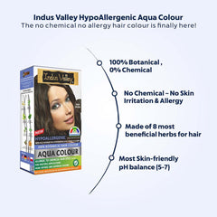 Indus valley Hypoallergenic Aqua Hair Colour