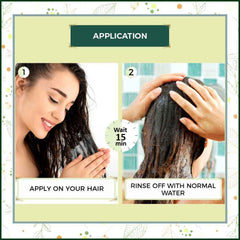 How to use - natural hair regrowth pack
