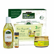 Natural Hair growth - Bio-Organic Hair Regrowth Pack DIY Combo Beauty Kit