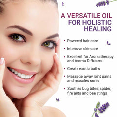 Pure & Organic Lavender Essential Oil for holistic healing