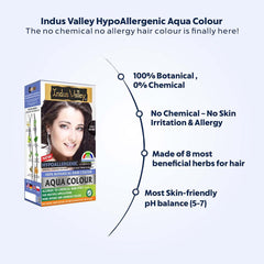 Indus valley Hypo allergenic Aqua hair colour