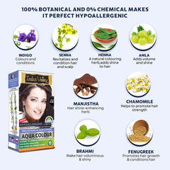 Best Ingredients of Aqua hair colour