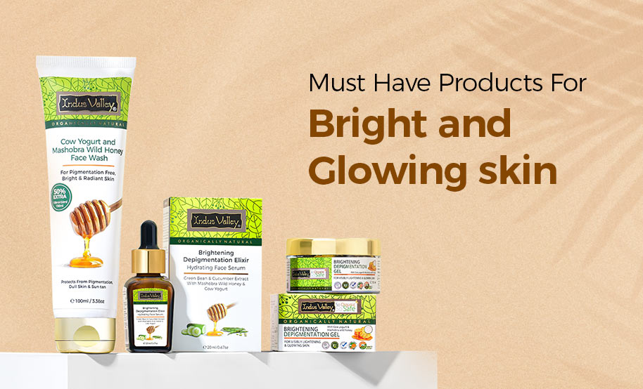 Honey face wash , Face serum and Depigmentation gel