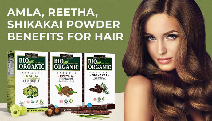 Amla, Reetha, Shikakai Powder Benefits For Hair