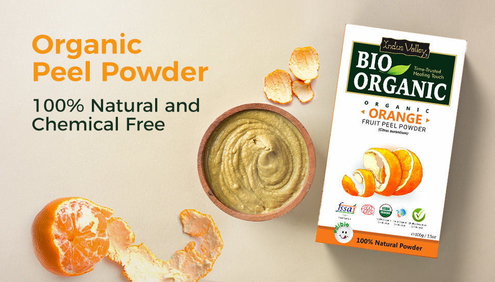 Orange peel powder