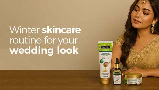 winter skincare routine for wedding look