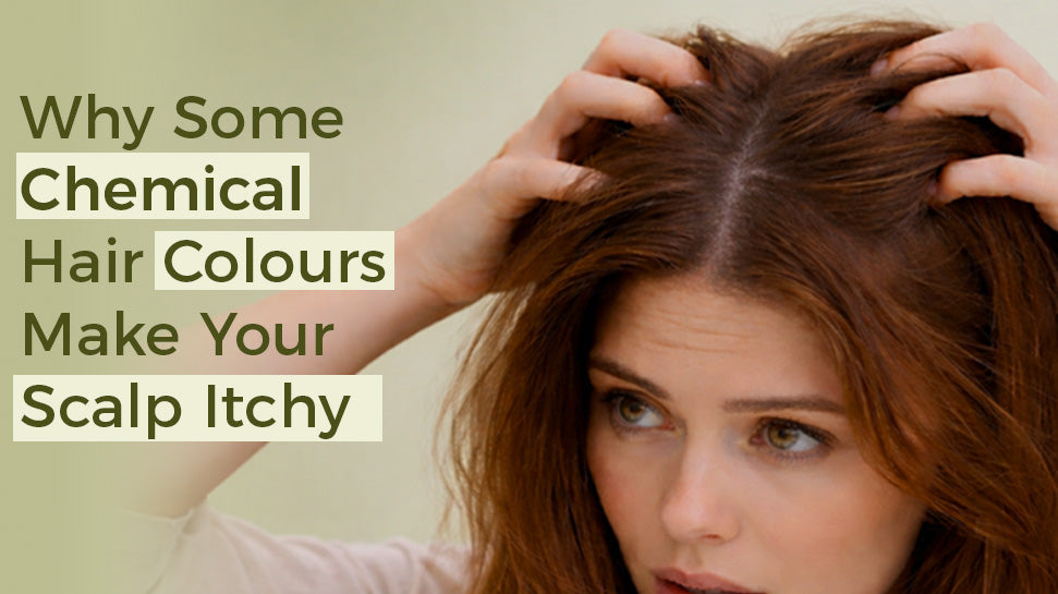 Why chemical hair colours make scalp itchy