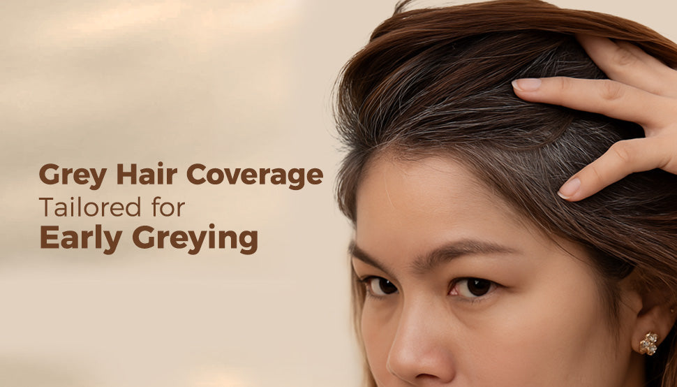 Grey hair coverage