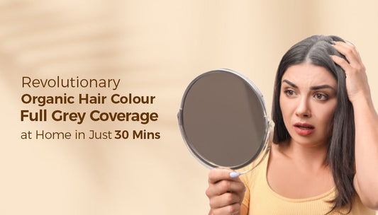 100 % Grey hair coverage