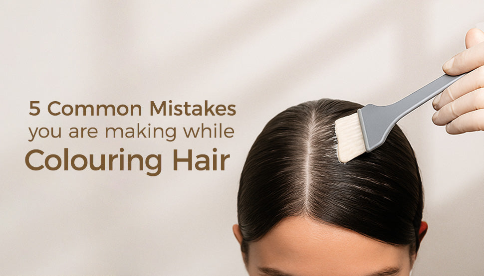 5 Common mistakes you are making while colouring hair