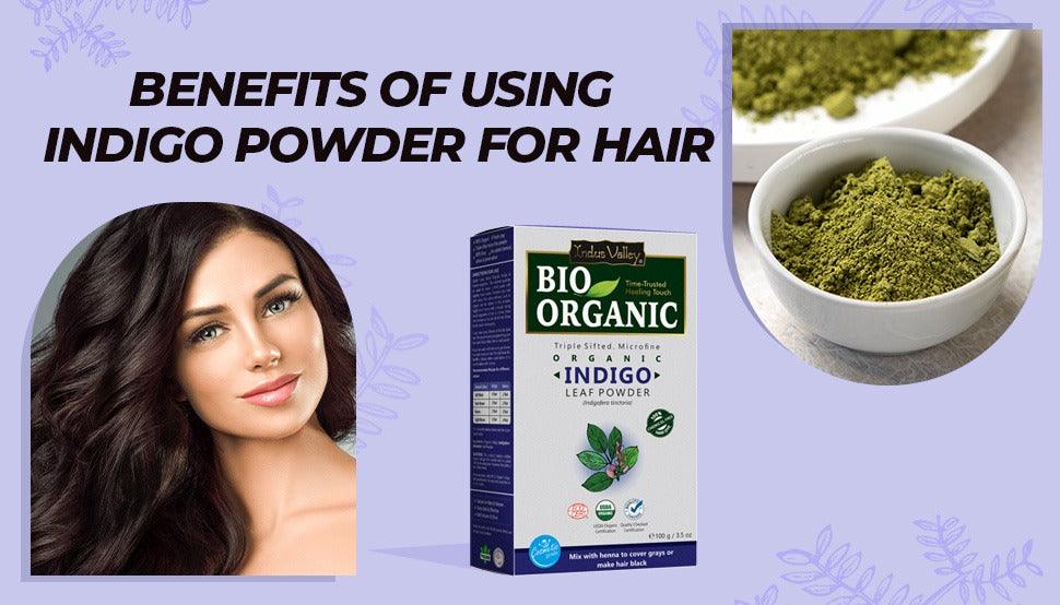 Benefits of Using Indigo Powder For Hair – Indus Valley