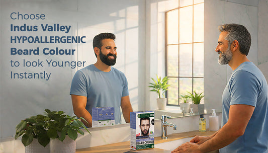 Indus valley Hypo allergenic beard colour