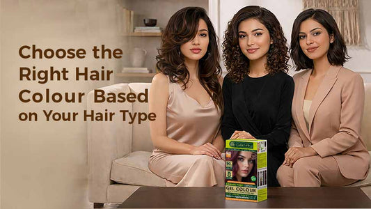 Choose right hair colour based on hair type