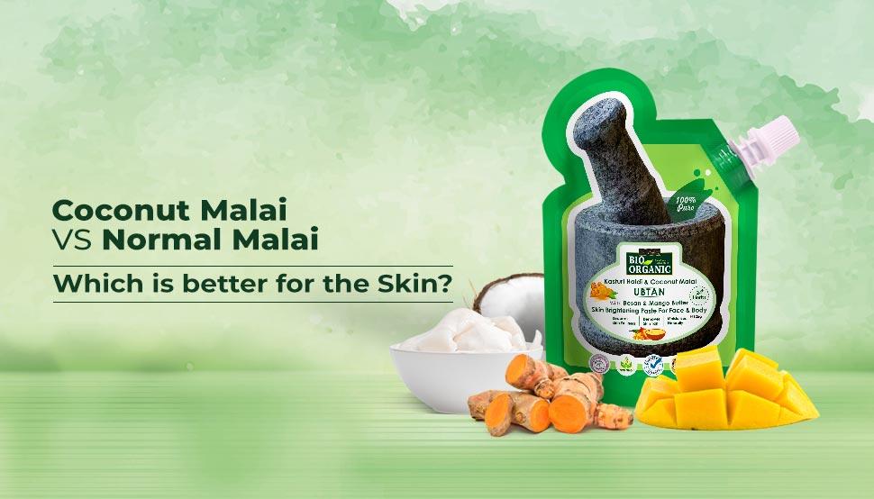 Coconut Malai vs. Normal Malai: Which Is Better for Your Skin? – Indus ...