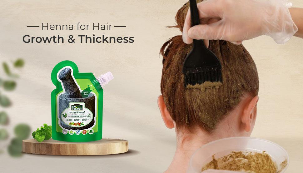 Henna for Hair Growth and Thickness
