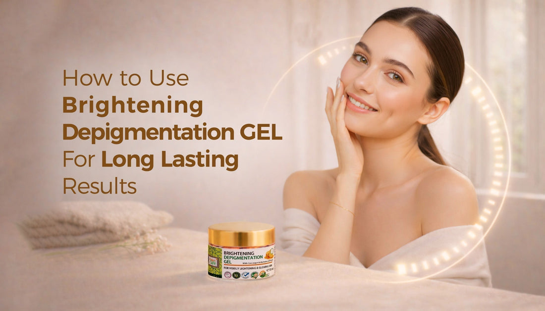 Brightening depigmentation gel