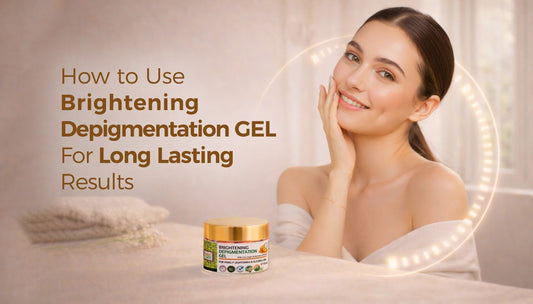 Brightening depigmentation gel