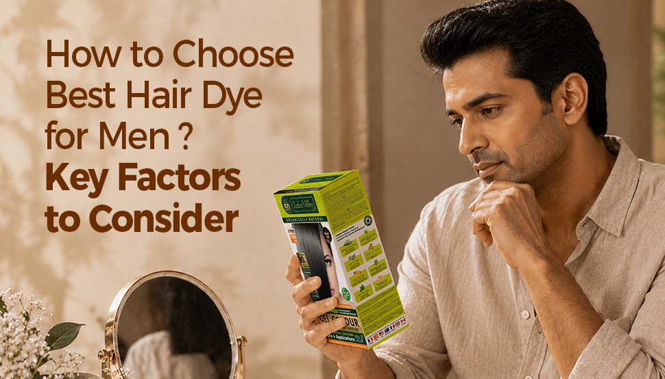 Hair dye for men