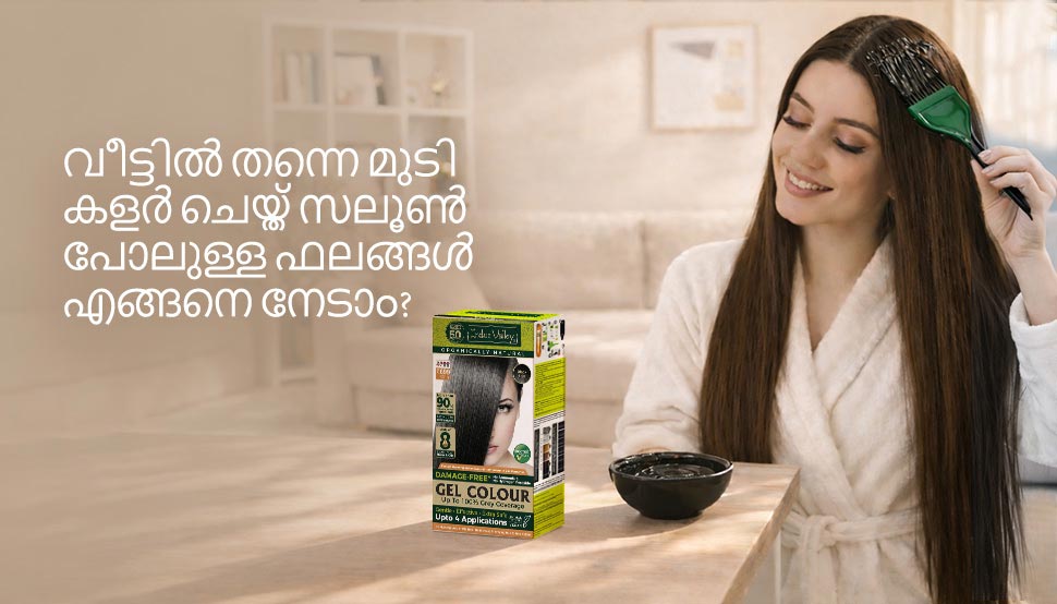 വീട്ടിൽ തന്നെ മുടി കളർ ചെയ്ത് സലൂൺ പോലുള്ള ഫലങ്ങൾ എങ്ങനെ നേടാം?