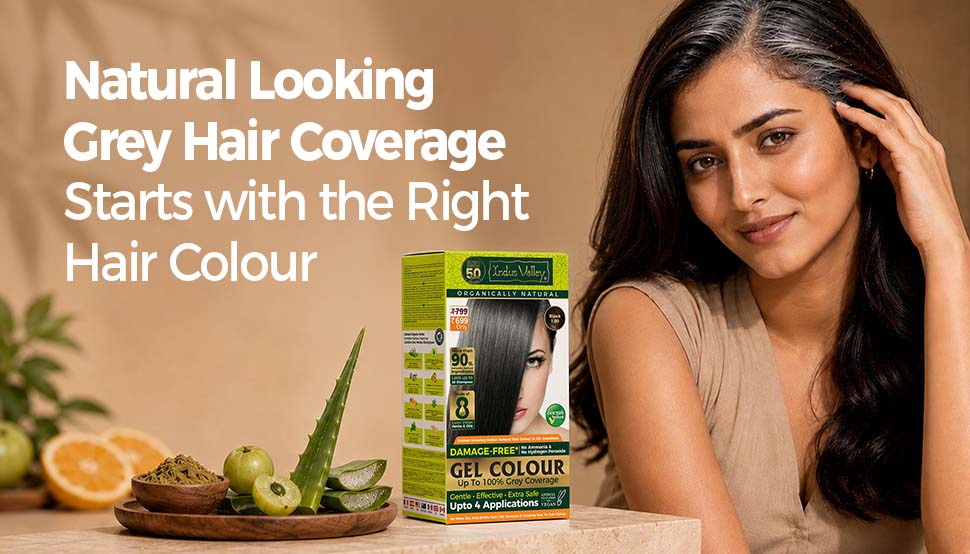 Natural looking grey hair coverage