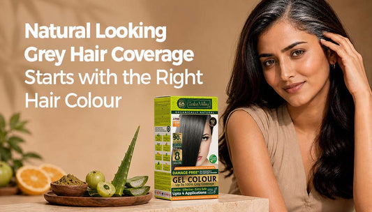 Natural looking grey hair coverage