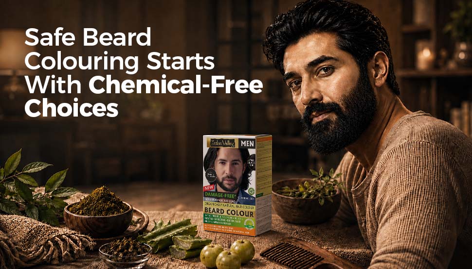 Safe beard colouring mistakes