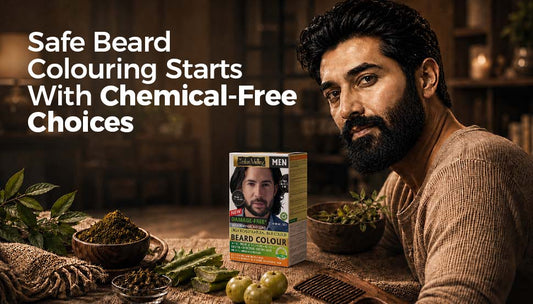 Safe beard colouring mistakes